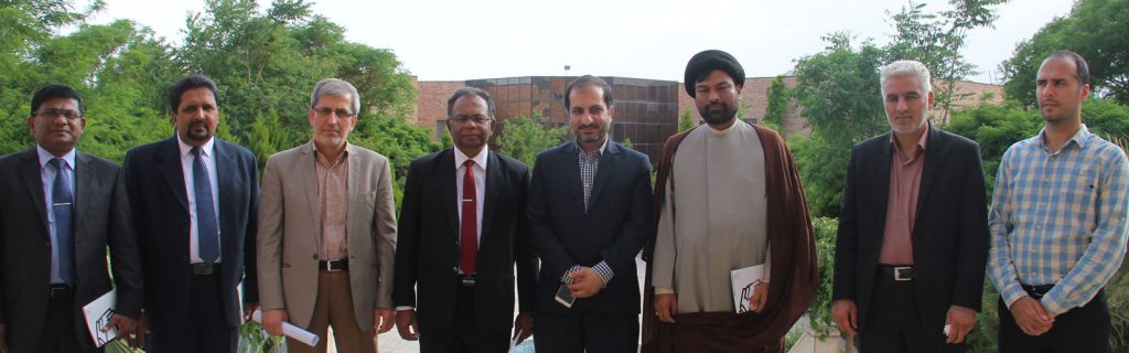 Sri Lankan professors visited the University of Religions and Denominations.